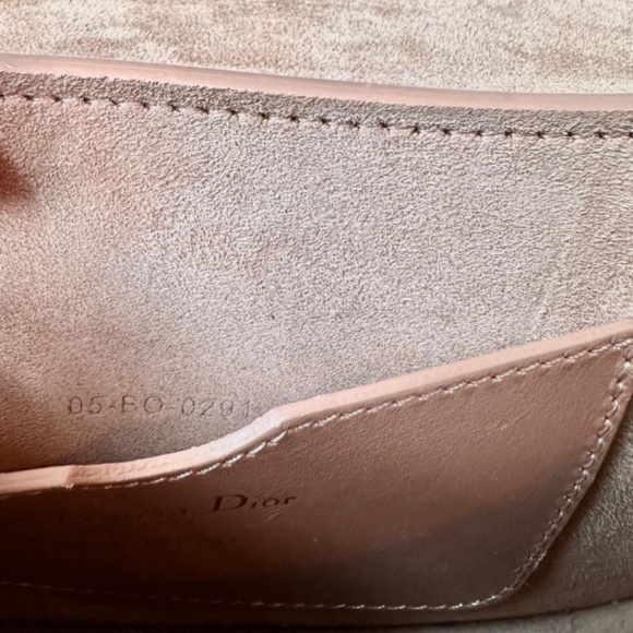 DIOR BOBBY EAST-WEST BAG ROSE DES VENTS BOX CALFSKIN - Picture 10 of 10